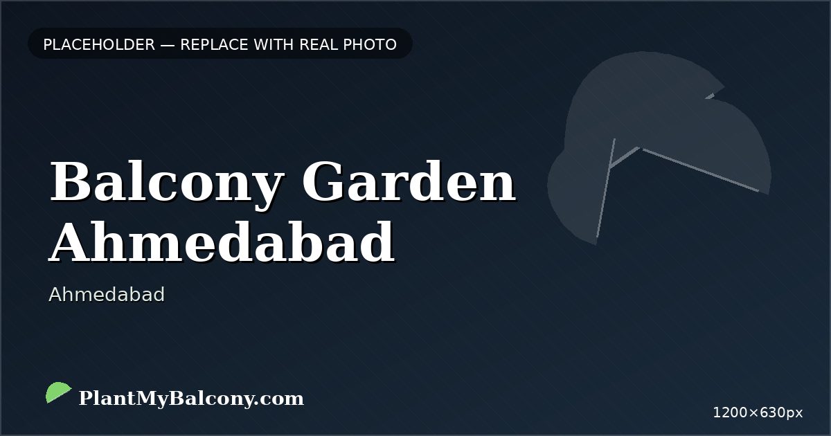 Balcony Garden Ahmedabad