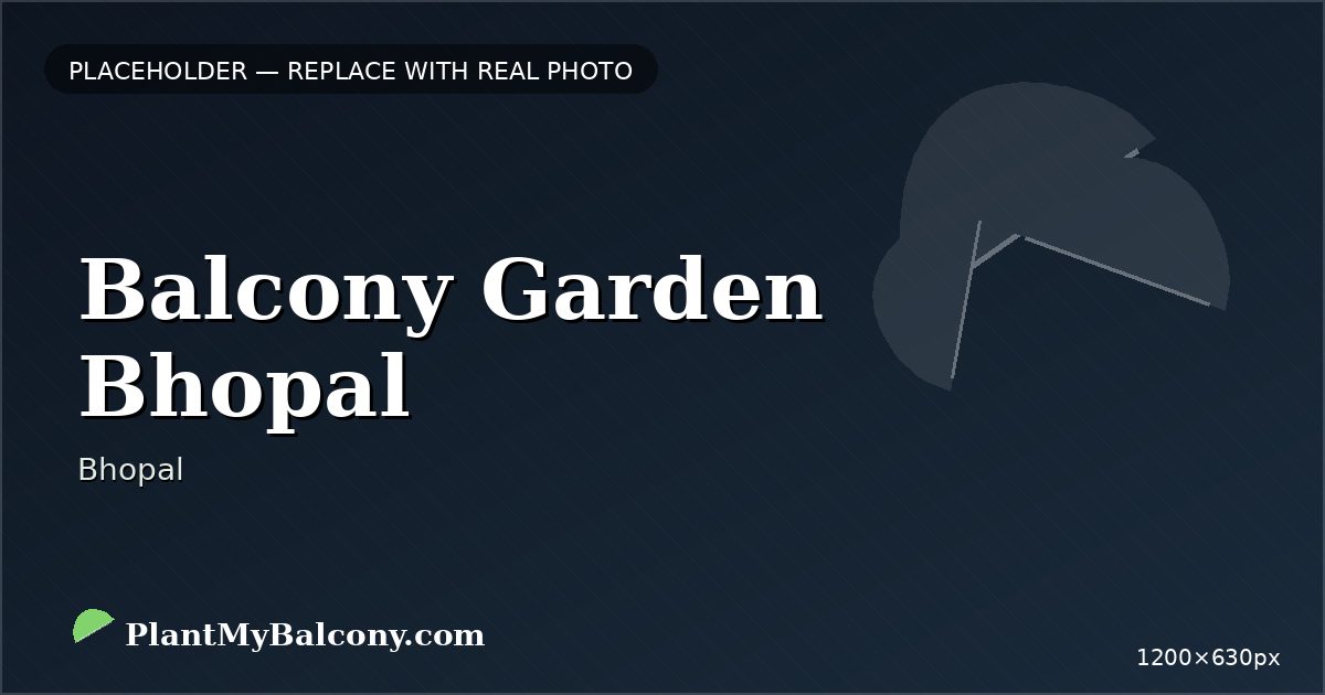 Balcony Garden Bhopal