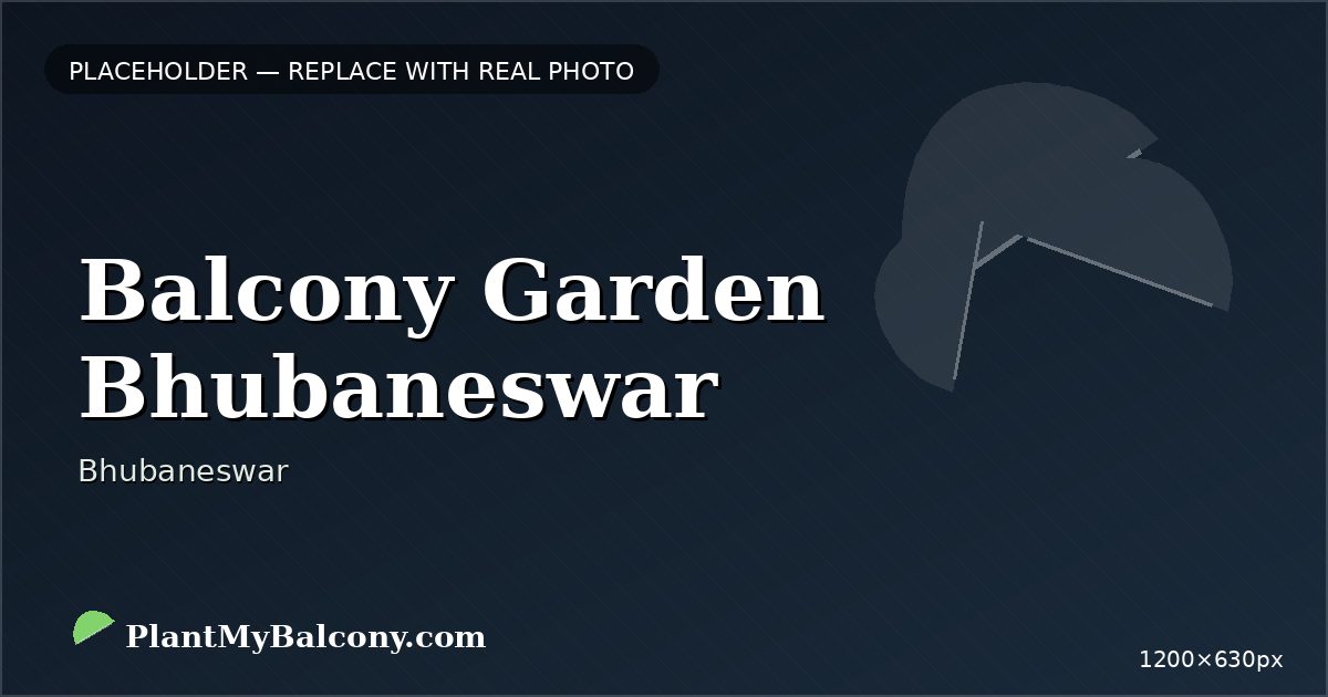 Balcony Garden Bhubaneswar