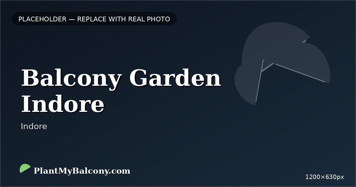 Balcony Garden Indore
