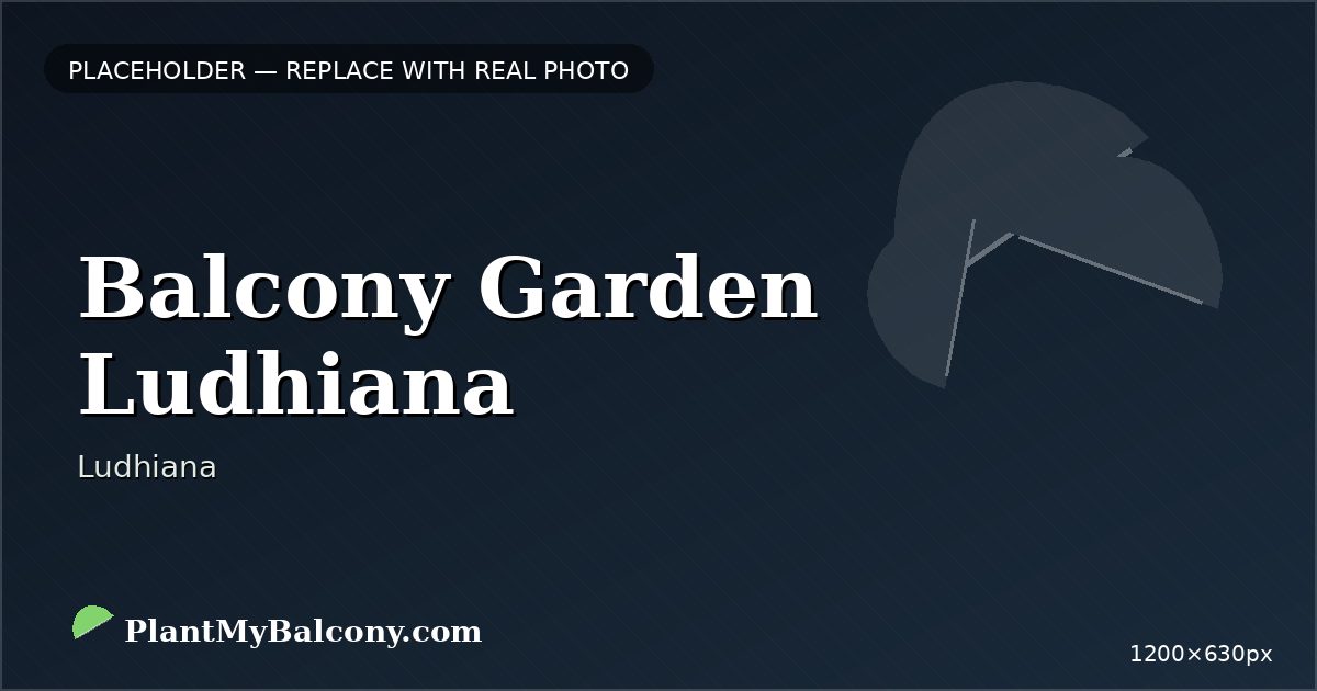 Balcony Garden Ludhiana