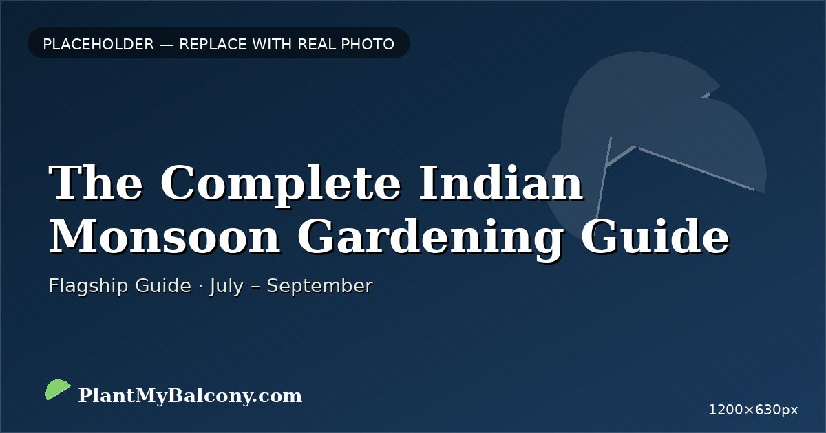 The Complete Indian Monsoon Gardening Guide